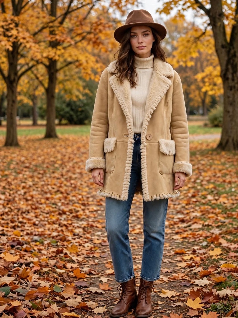 Vintage Shearling Coat by Neto 🇨🇦